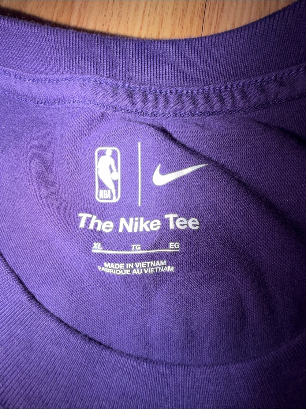 Nike Purple 'El Valle' 35 Short Sleeve Tee - Picture 2 of 6